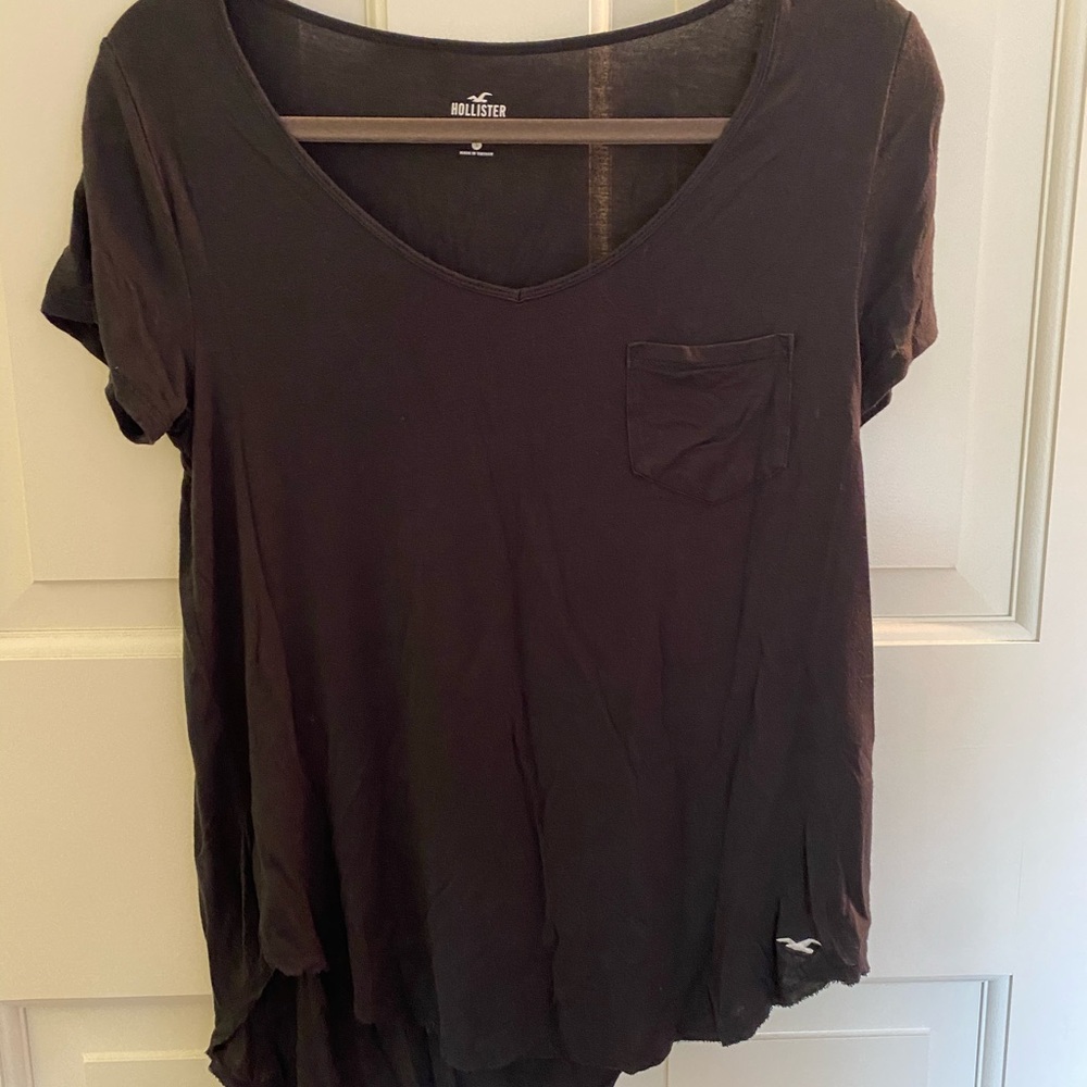 hollister pocket tee